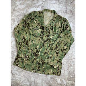 Navy Woodland Digital Camo Jacket